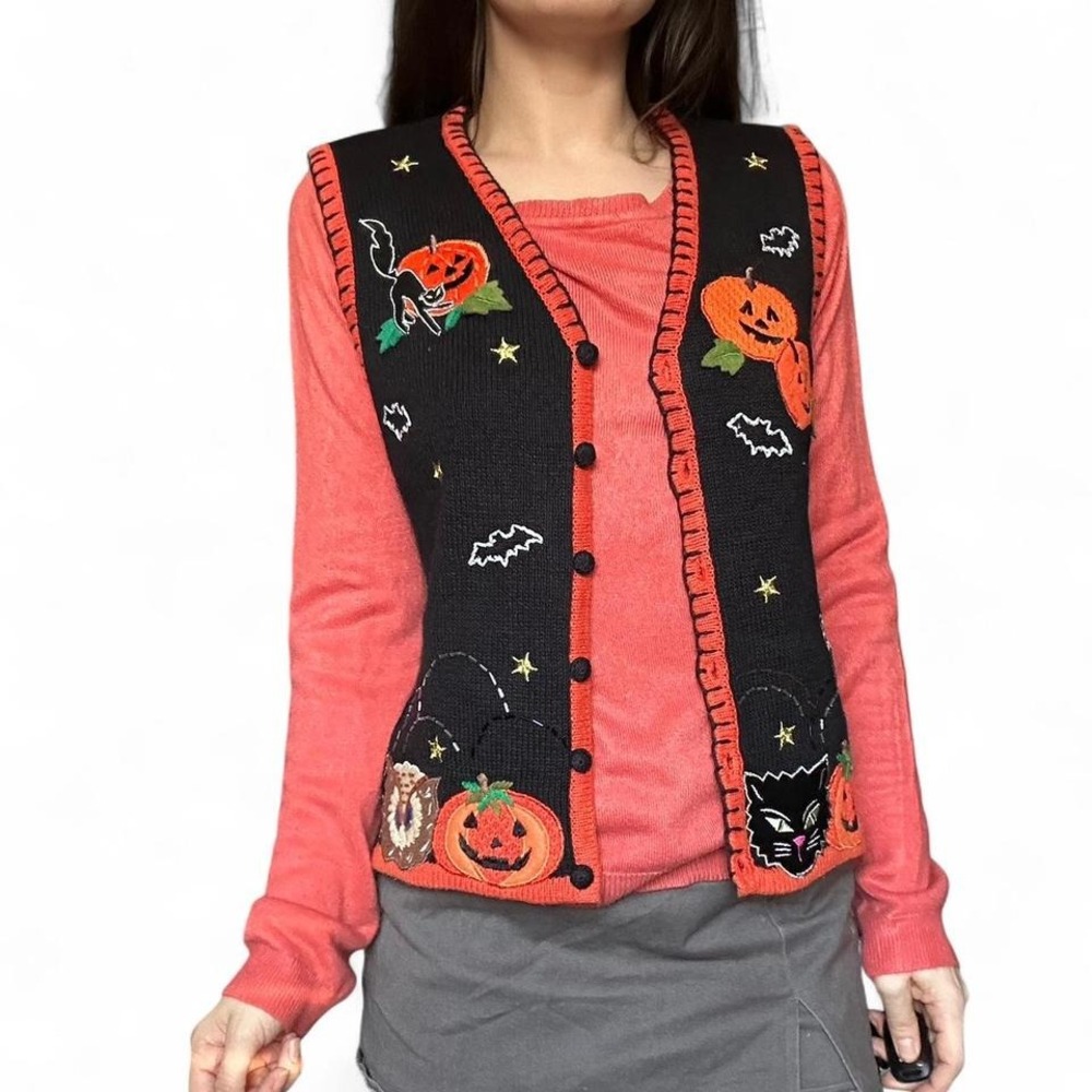 Designer's Original Studio Treat Halloween vest